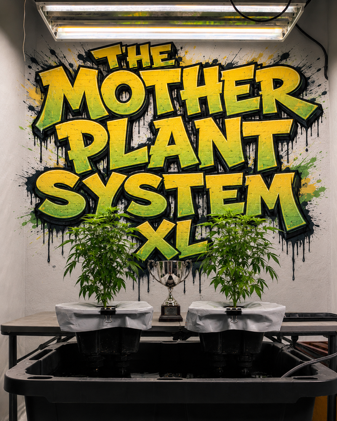 DJ Privileged Mother Plant System XL – Flood & Drain Hydroponic Kit